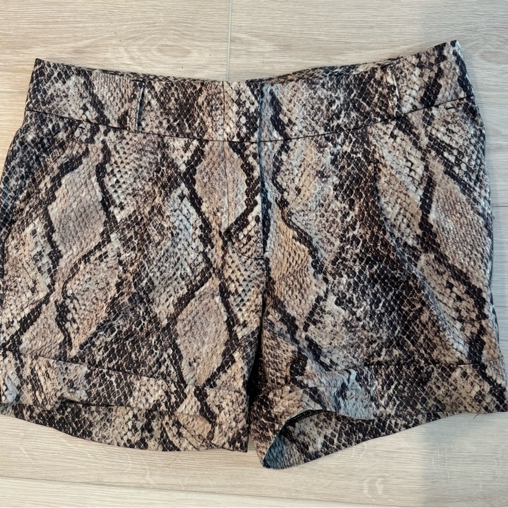 BCBG Snakeskin Print Women's Shorts